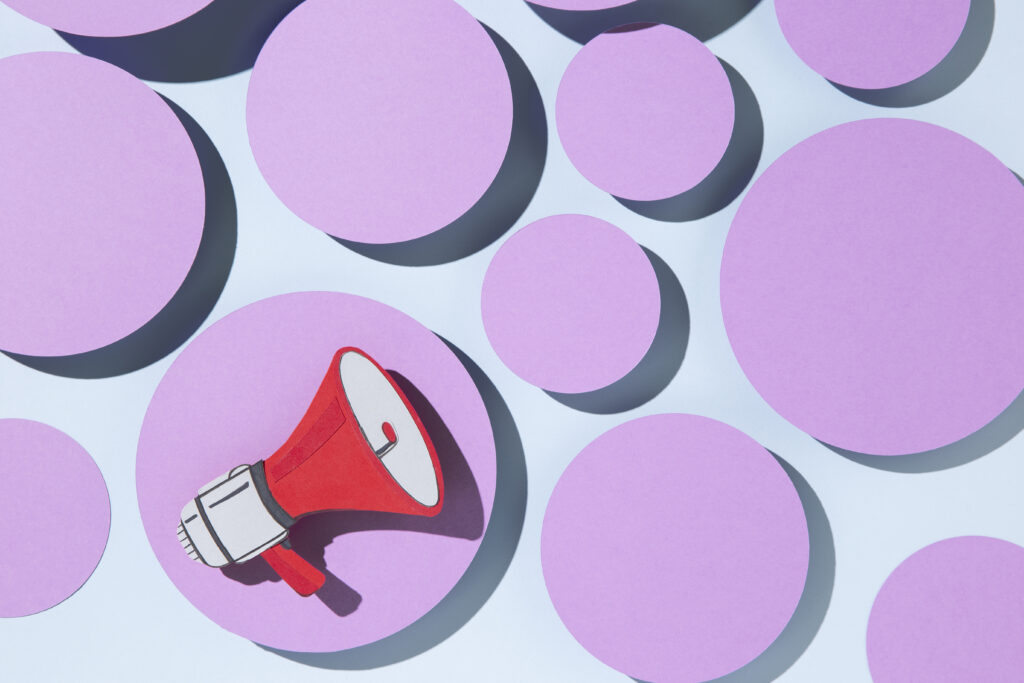 top-view-paper-megaphone